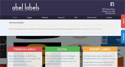 Desktop Screenshot of abellabels.com.au